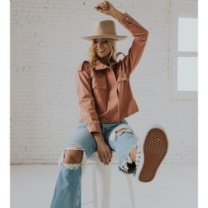 Roolee Sharpay Cropped Jacket NWT